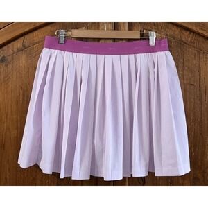 Slazenger Women's Tech Pleated Golf Skort with Compression Shorts Large